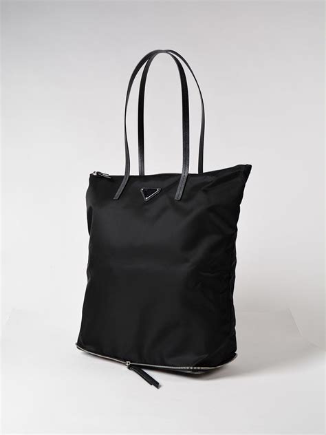 shopper prada|Prada nylon shopper tote.